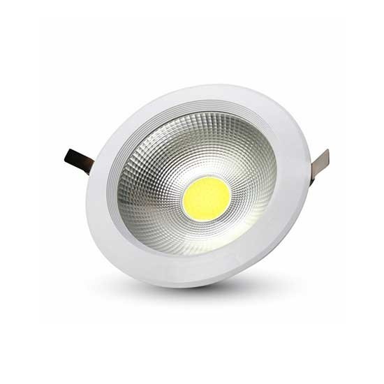 Faretto Incasso LED Bianco 20w Luce Natura 2400 Lumen